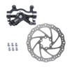 Voilamart Front  Mechanical Bike Disc Brake Set 160mm Caliper Rotor Crank Bicycle MTB Kit